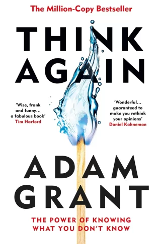 Think Again by Adam Grant challenges readers to question their assumptions, embrace the discomfort of being wrong, and adopt a mindset of lifelong learning. Grant explores the power of rethinking, offering tools to cultivate intellectual humility and open-mindedness. Through compelling stories and research, the book highlights how revising beliefs can lead to better decision-making, stronger relationships, and greater innovation. It encourages readers to view uncertainty as an opportunity for growth and equips them to adapt to an ever-changing world. This book is a guide for anyone seeking personal or professional transformation.