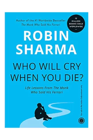 Who Will Cry When You Die? by Robin Sharma is a collection of life lessons and inspirational insights aimed at helping readers lead fulfilling lives. Each chapter offers practical advice on living purposefully, dealing with adversity, and making a positive impact on others. This book encourages readers to reflect on their lives and make choices that bring happiness and meaning.